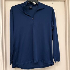 Patagonia Capilene Navy Blue Base Layer Half Zip